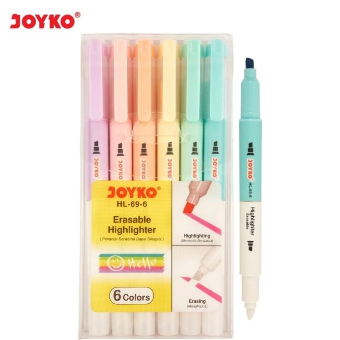 

Baru Erasable Highlighter Penanda Dapat Dihapus JOYKO HL-69-6