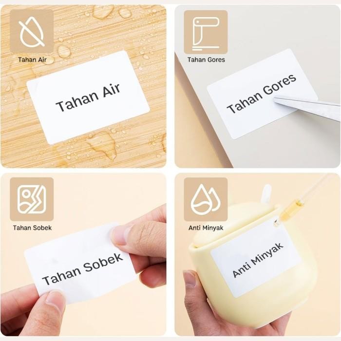 

(3 Gulungan)Niimbot B21/B1/B3S Harga Produk Pakaian Stiker Label Termal Putih Kertas Cetak Tahan Air Original Dan Terpercaya
