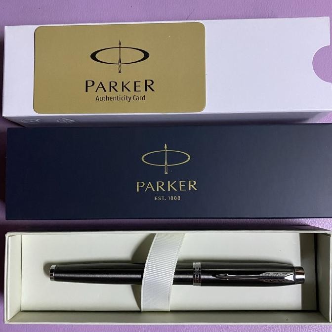 

Pulpen Parker Im New Dark Expresso Ct Roller Ball ( Klip Silver )