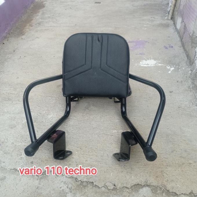 sandaran jok motor belakang lipat vario 110 techno