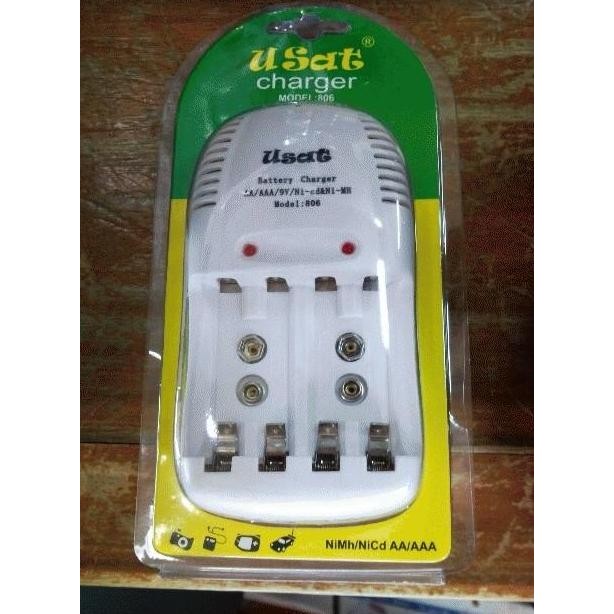 Jual Charger Bat Baterai AA AAA dan Kotak 9 Volt