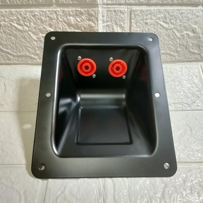 Terlaris Plat Spikon Speaker Cekung Besi Besar Bma / Panel Terminal Speakon