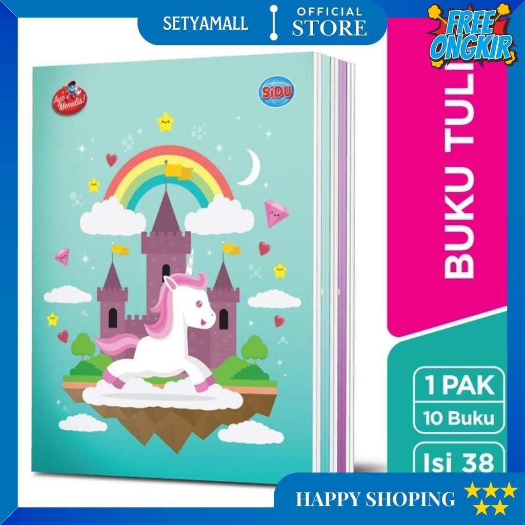 

Promo Buku Tulis Sinar Dunia Eb 38 Lembar Isi 10/Pack D Cod