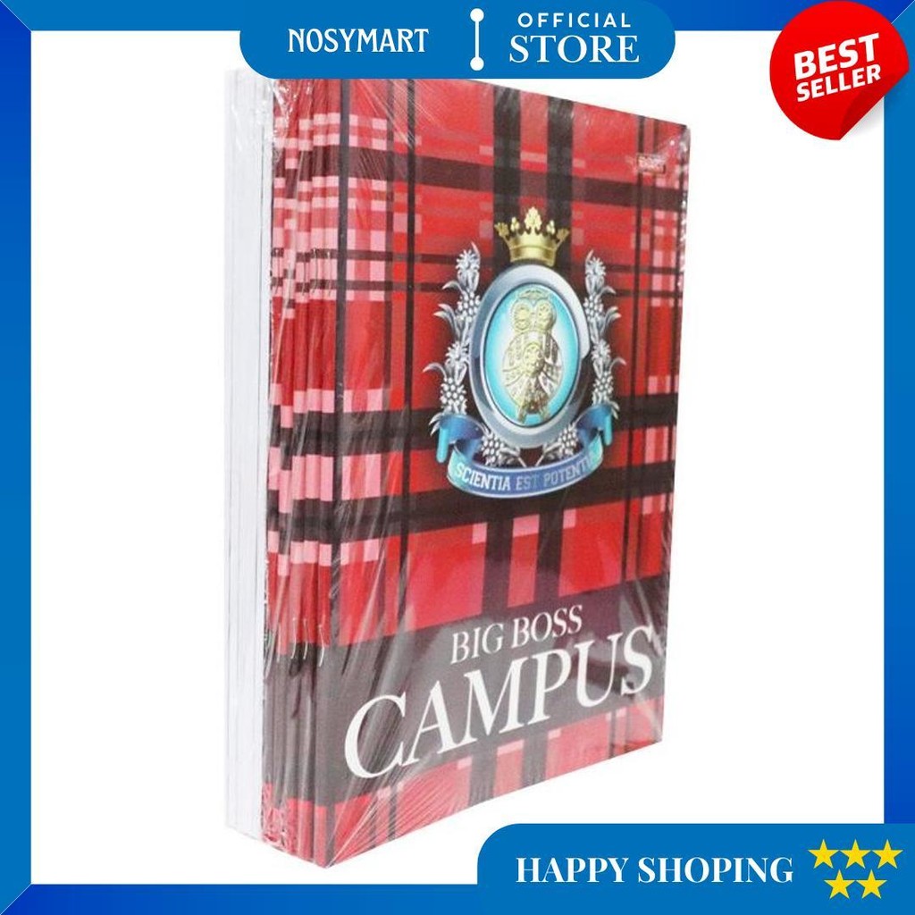 

Buku Tulis Boxy Big Boss 50 Lembar Random Cover - Jual (1 Pack = 10 Pcs) D Promo 4.4