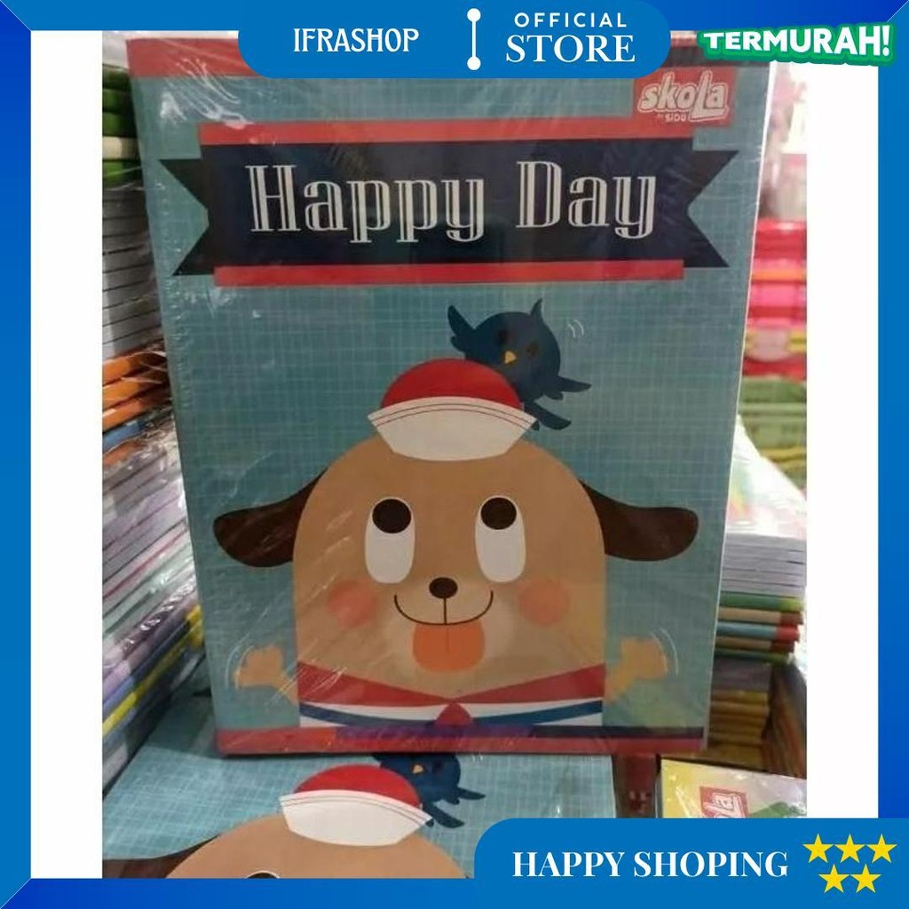 

(Perpak Isi 10Pcs) Buku Tulis Skola Deli By Sidu Isi 38 & 58 Lembar Harga Murah Kualitas Bagus D Promo 4.4