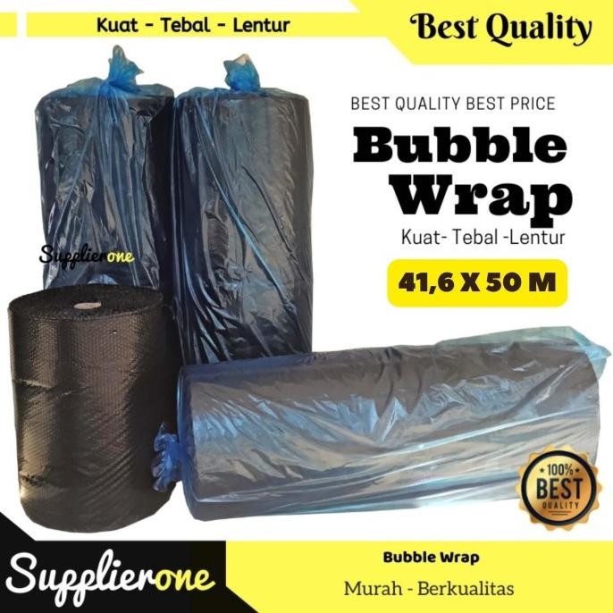 

tersedia bubble wrap roll / bubble wrapping ukuran 62.5 cm x 50 m