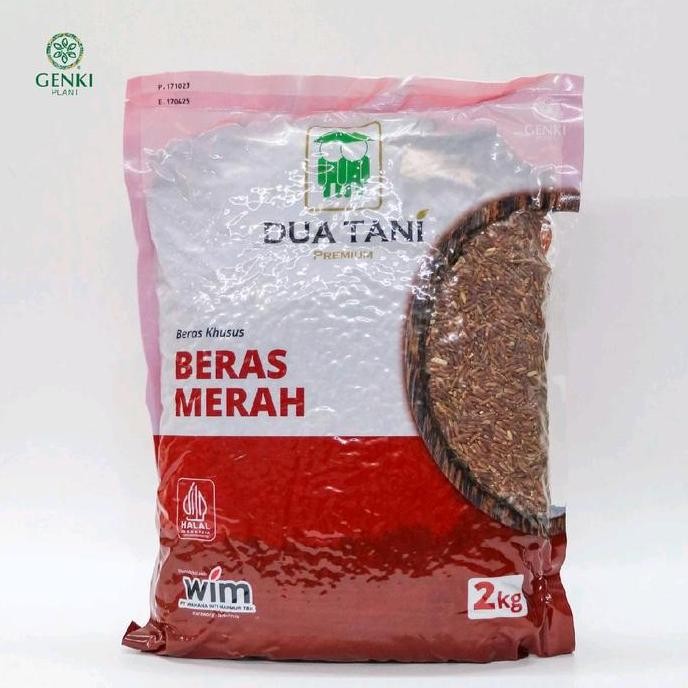 

tersedia dua tani beras merah / red rice - 2 kg