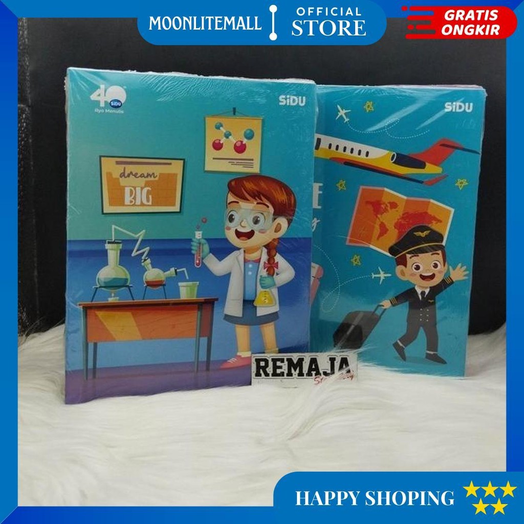 

Buku Tulis Sidu 32 & Sidu 38 ( Khusus Isi 38 Free Stiker Nama 10 Pcs ) D Sale