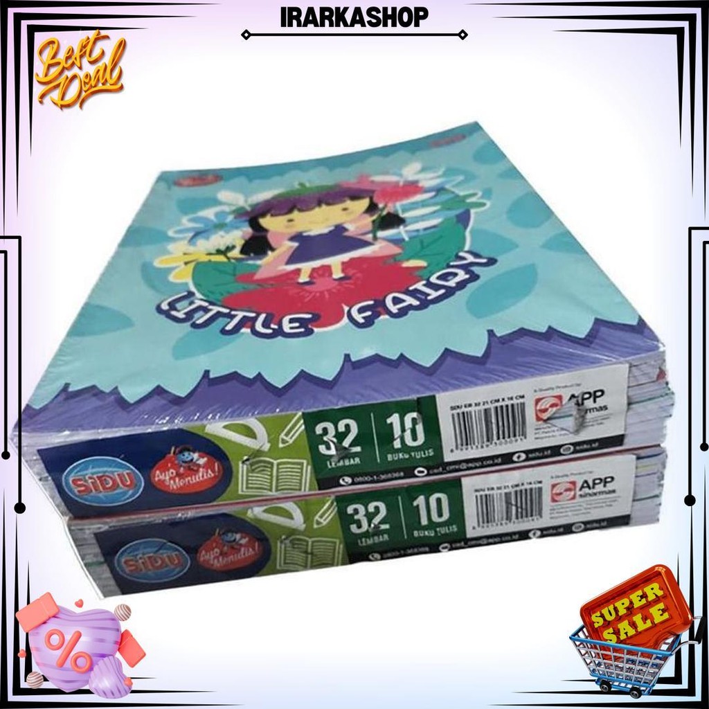 

Tbmo Pack Buku Tulis Eb 32 Lembar Sinar Dunia @10 Sinar Dunia Sidu D Gratis Ongkir