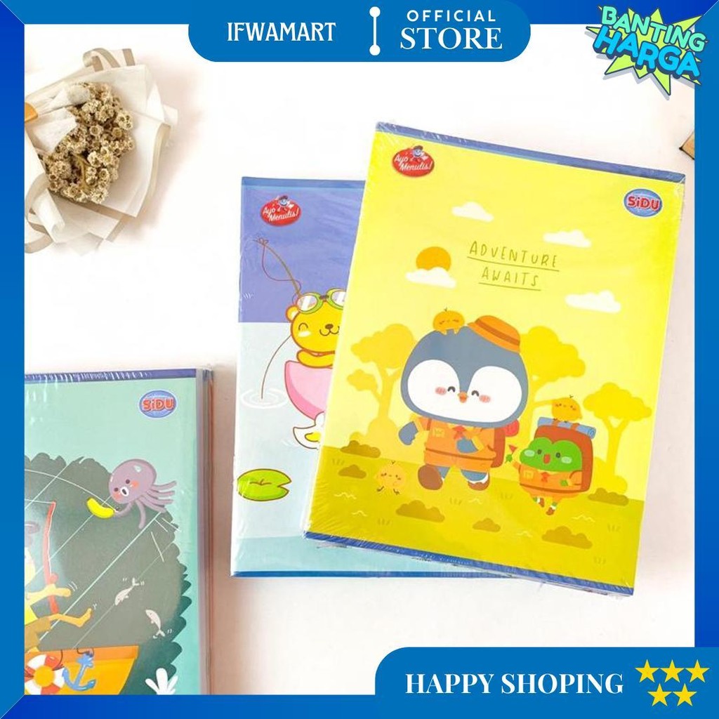 

Buku Tulis Sidu 32 Lembar (Pak) D Best Seller