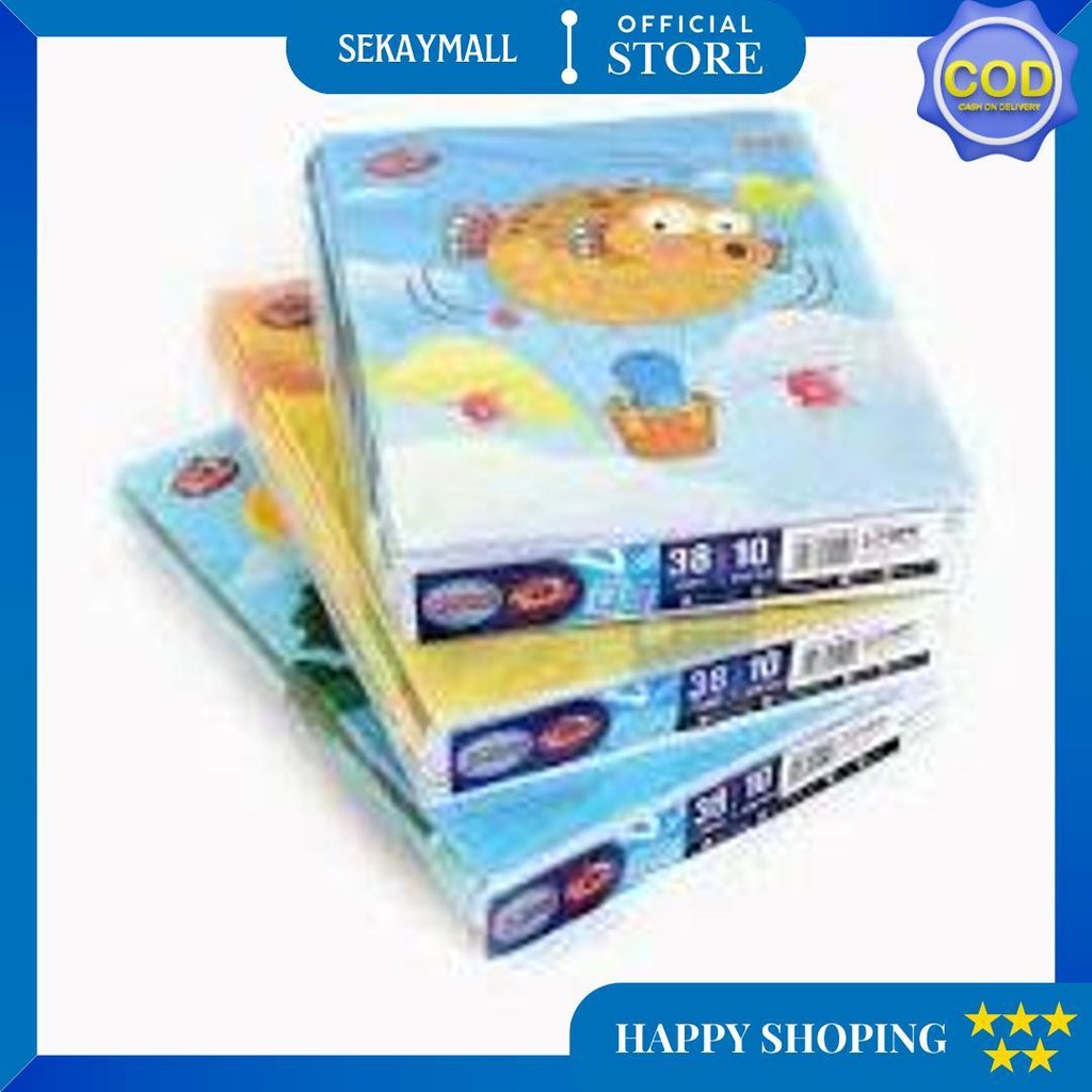 

Tbmo Buku Tulis Eb 38 Sidu Pack Isi 10 / Buku Tulis Sinar Dunia D Best Seller