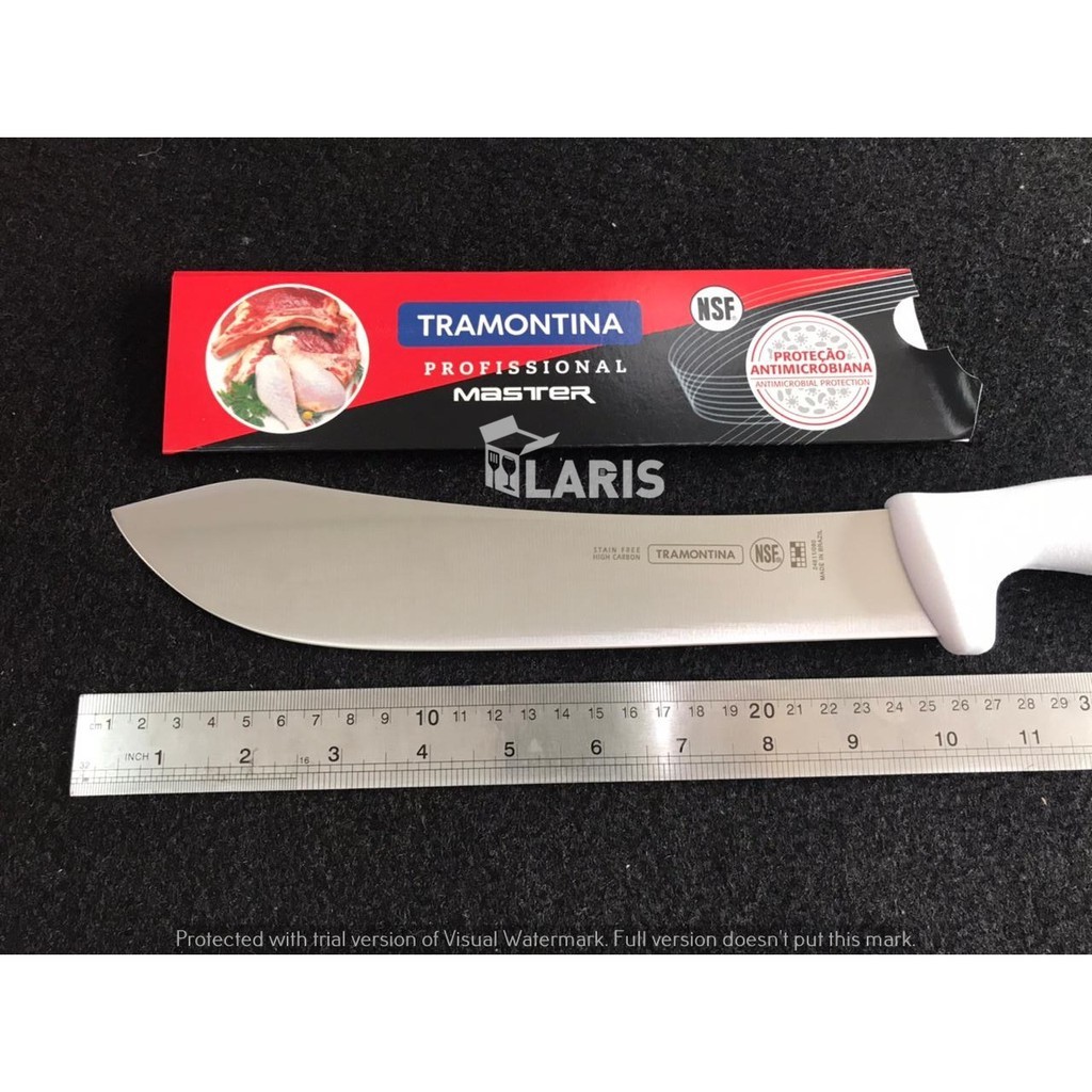 ORI Brazil Pisau Butcher Bullnose Sembelih 10 Inch Tramontina