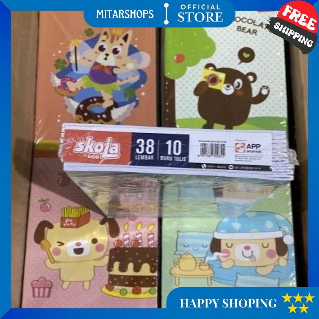 

Skola Buku Tulis 38 Lembar Bergaris Murah Berkualitas Dijual Pak D Best Seller