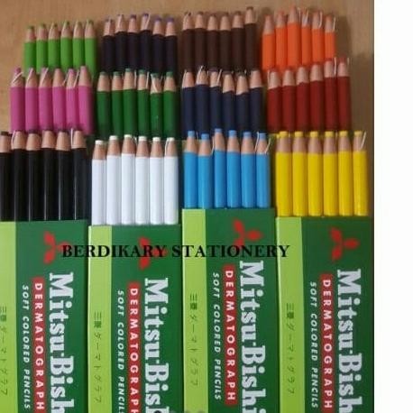 

pensil Dermatograph MITSUBISHI 7600 aneka Warna LA