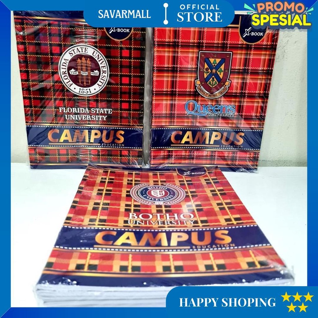 

Buku Tulis 38 Lembar Campus Isi 10 Buku Random D Best Seller