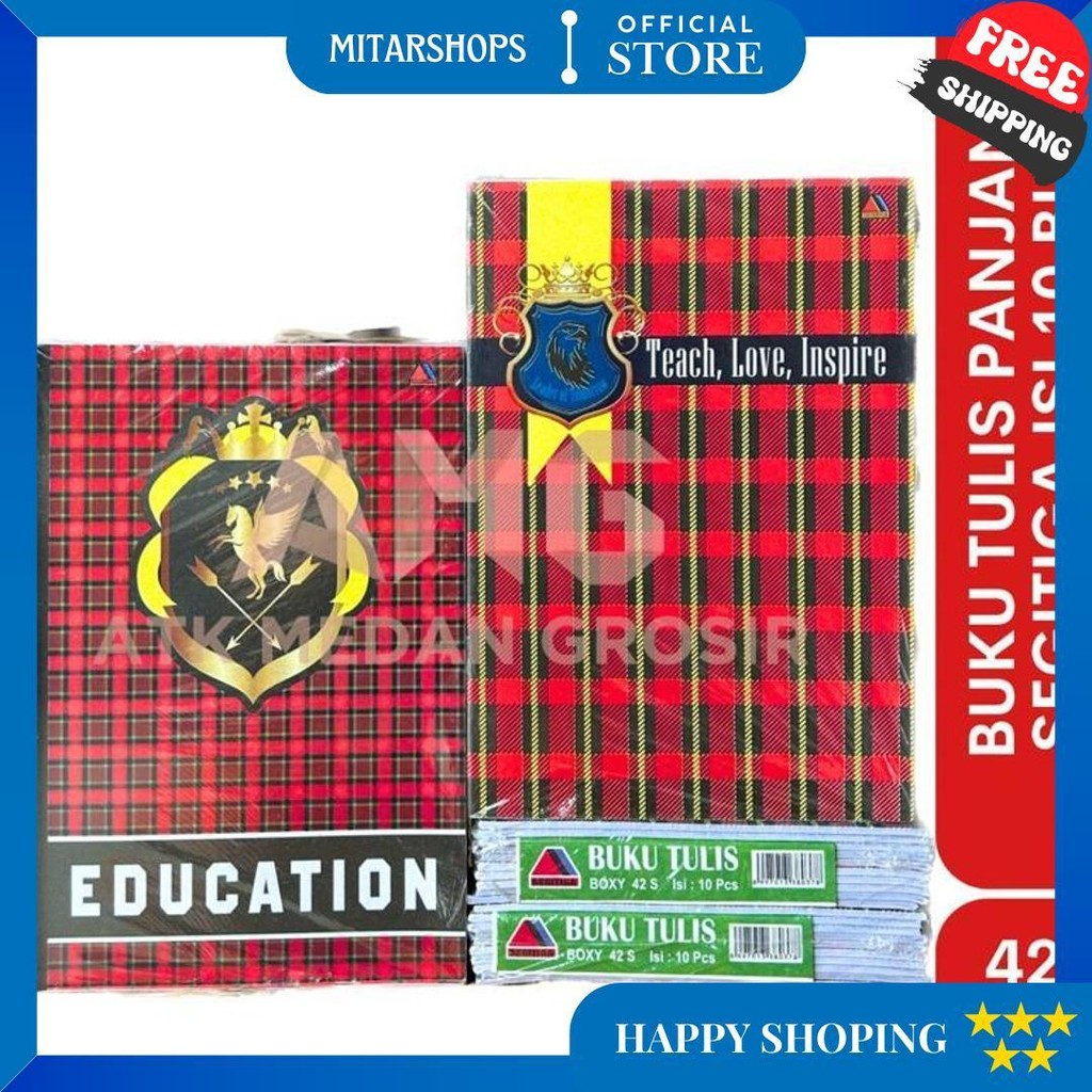 

Buku Tulis Panjang 42 Lembar Segitiga 10 Buku Atk Medan Grosir D Sale