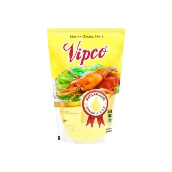 

VIPCO MINYAK GORENG SAWIT POUCH 2 LITER