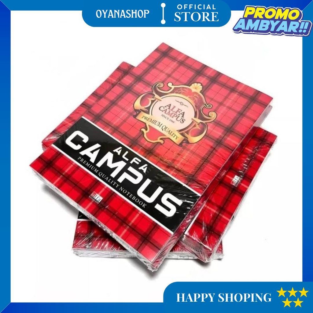 

Buku Tulis Bm Campus Boxy 36 D Sale