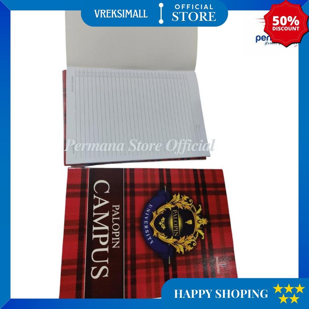 

Buku Tulis Campus 50 Lembar Palopin ( Pack ) D Termurah