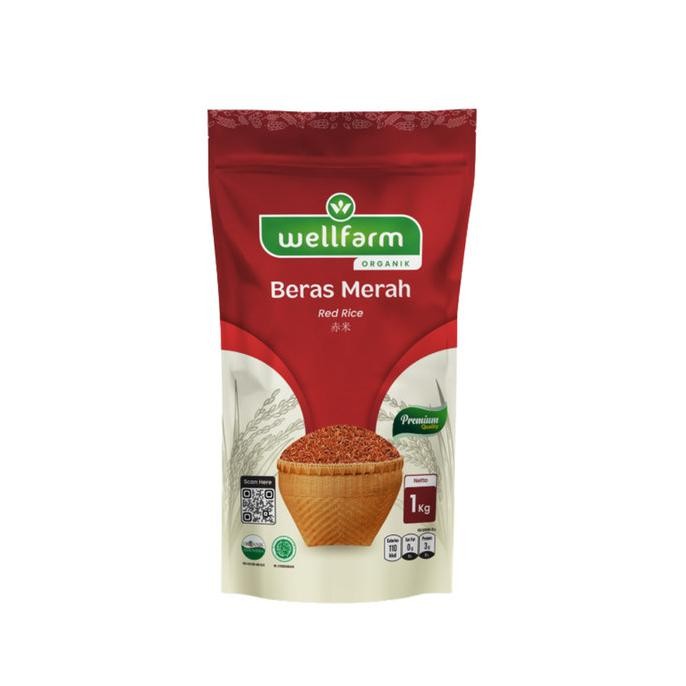 

tersedia beras merah 1kg - wellfarm