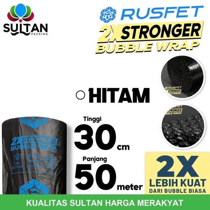 

tersedia bubble wrap 30cm x 50meter rusfet hitam bubblewrap termurah / roll