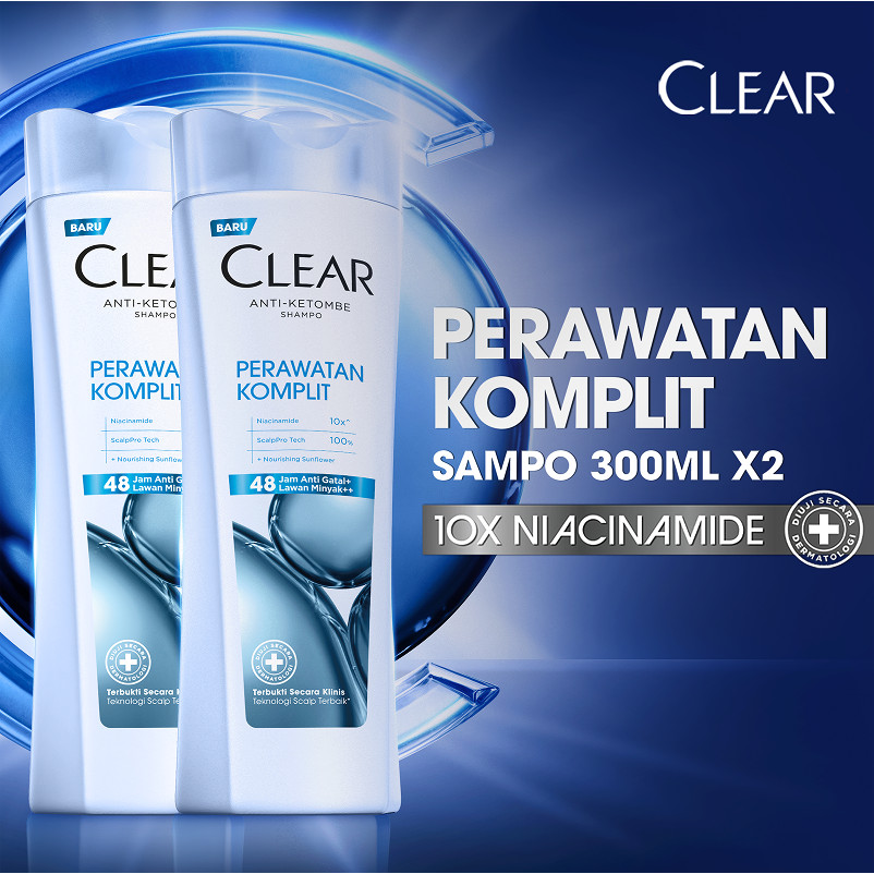 Clear Shampo Complete Soft Care 300ML - TwinPack
