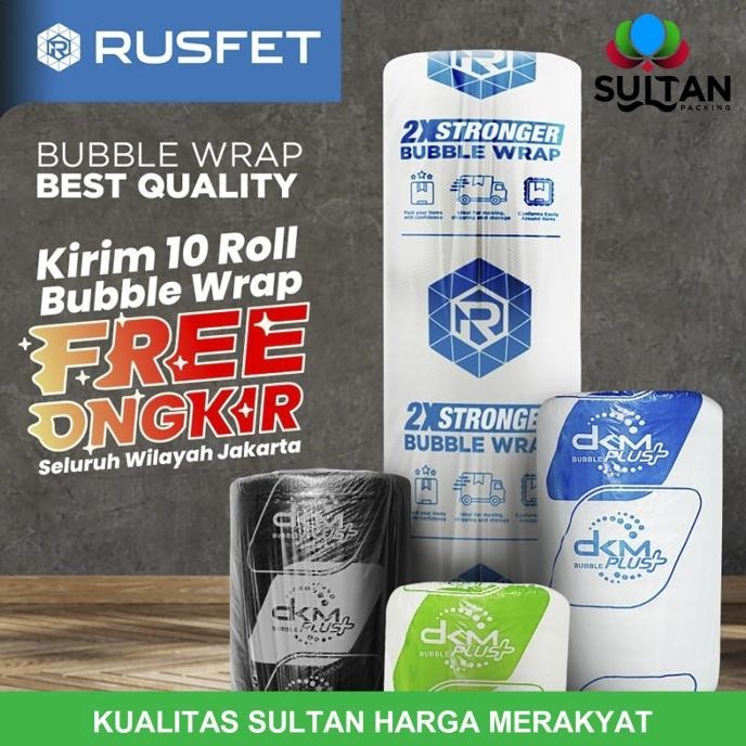

tersedia plastik bubble babel wrap bubble packing premium murah