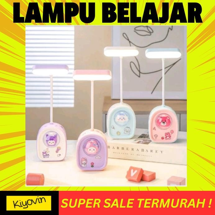 

Terlaris Lampu Belajar Tumbler Karakter Sanrio Lampu Belajar Anak Karakter+Pengasah Pensil Free Stiker