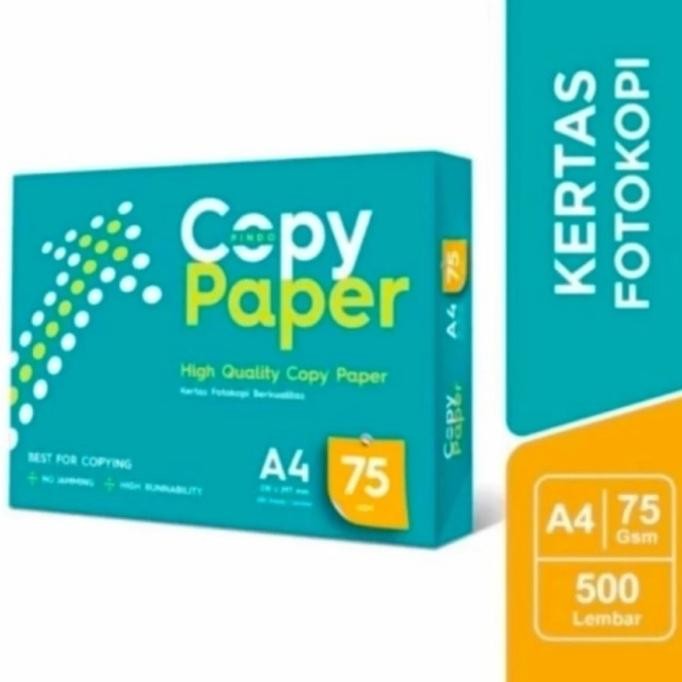 

kertas hvs a4 75 gram paper one 1 rim murah