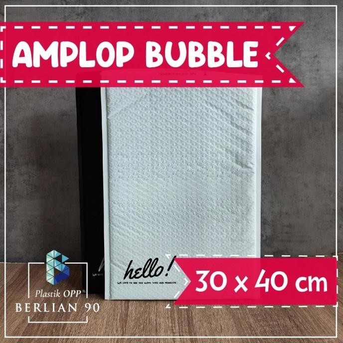 

tersedia amplop bubble mailer 30x40 / bubble mailer / amplop bubble wrap