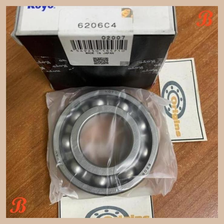 [ORG] BEARING 6206 C4 KOYO ORIGINAL 6206C4