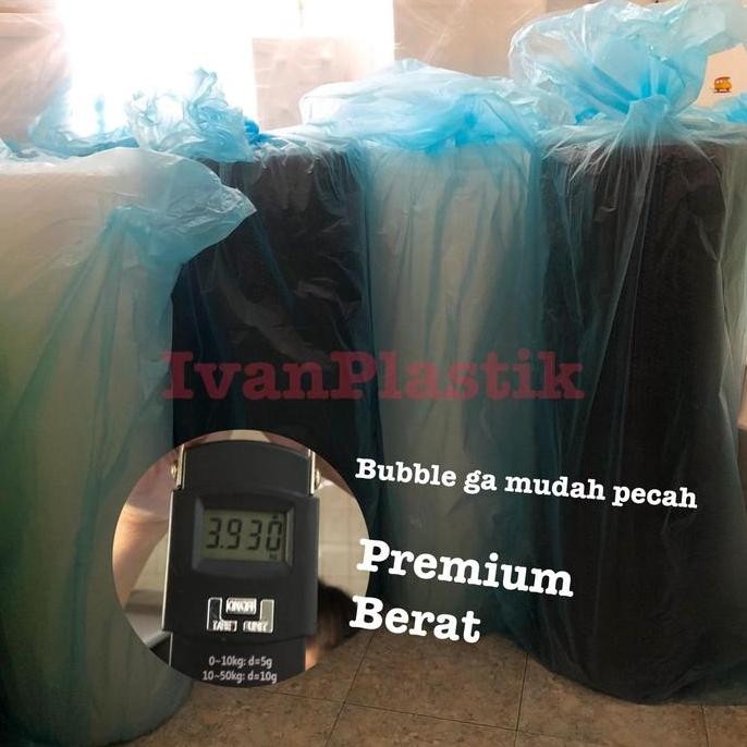 

tersedia bubble wrap hitam dan bening 1 roll 125cm x 50m