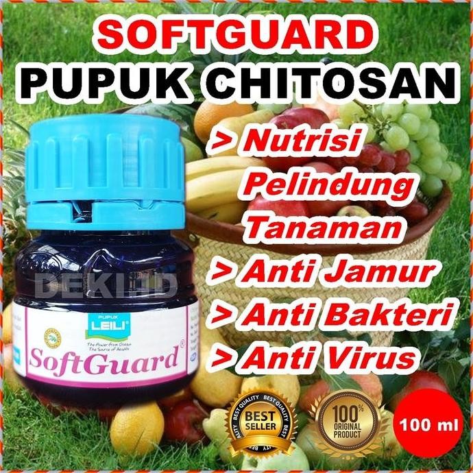 Terlaris Softguard 100 Ml Pupuk Chitosan Organik Cair Poc Citosan Tanaman Buah Sayur Bunga Hias Dgw 