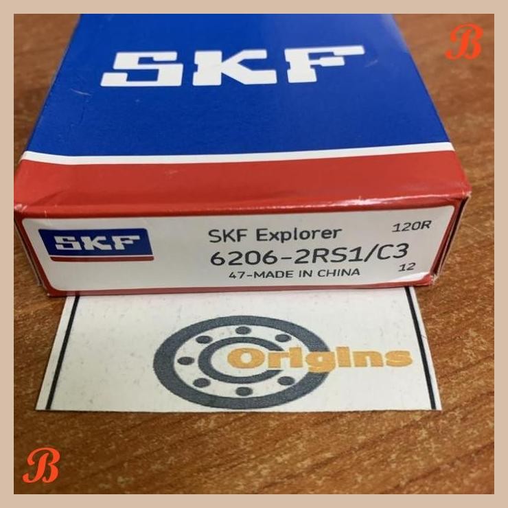 [ORG] BEARING 6206 2RS C3 SKF ORIGINAL 6206-2RS1/C3