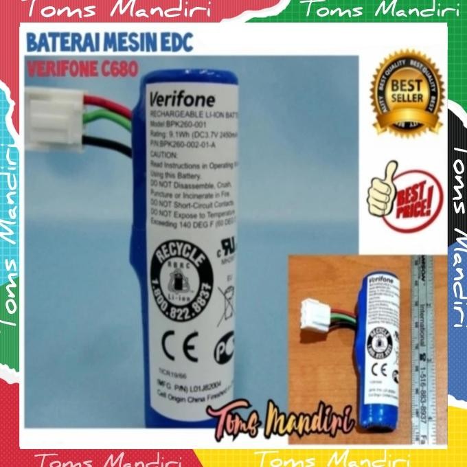 Terlaris Baterai Mesin Verifone