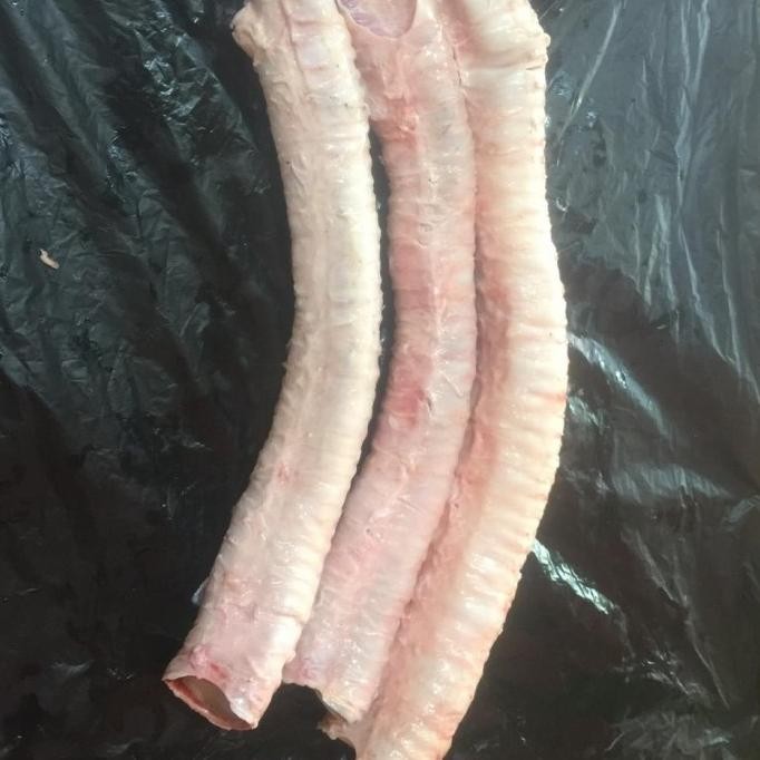 

kolasaj Kerongkongan Sapi / Trachea Sapi 500 gram (bersih)