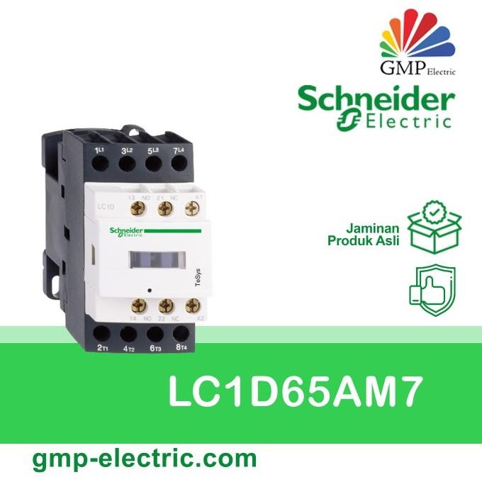 Kontaktor Schneider LC1D65AM7, 30KW, 220VAC