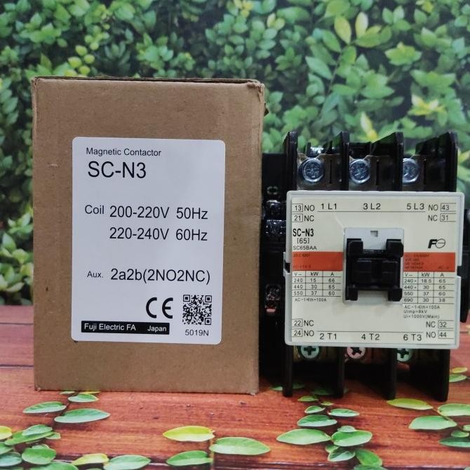 New magnetic kontaktor fuji scn3 sc-n3 FUJI SC-N3 SCN3