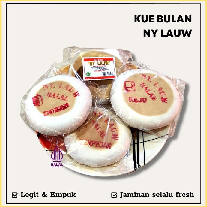 

Kue Bulan Mooncake Tiong Cu Pia NY LAUW - Halal New