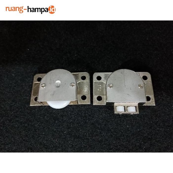 Baru Roda Sliding Pintu Lemari Huben Sd-12 / Roda Pintu Sliding Lemari