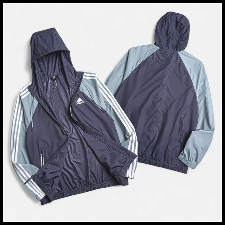 Adds Bsc 3-Stripes Packable Wind Jaket Original Best Seller