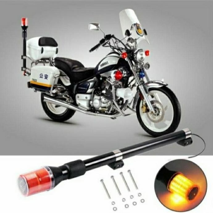 LAMPU STROBO PATROLI MOTOR - LAMPU STROBO PATWAL MOTOR - NYALA MERAH ORIGINAL DAN TERPERCAYA