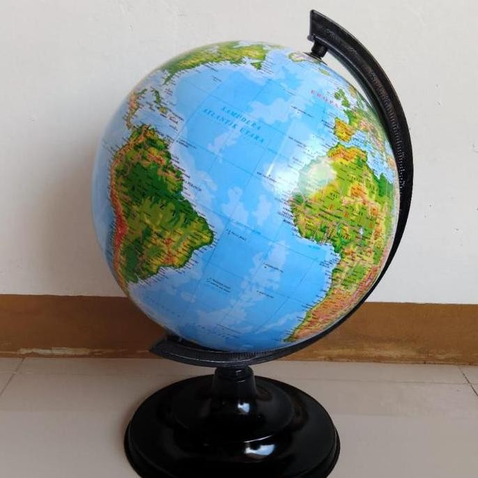 

Globe / Bola Dunia 30 Cm Plastik Kokoh - Griya Pendidikan Original