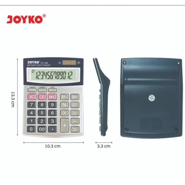 

Hot Sale Mega Sale Kalkulator Joyko Cc 26 Original - Calculator Check Correct Bisa Cek Ulang Cc26 Sale