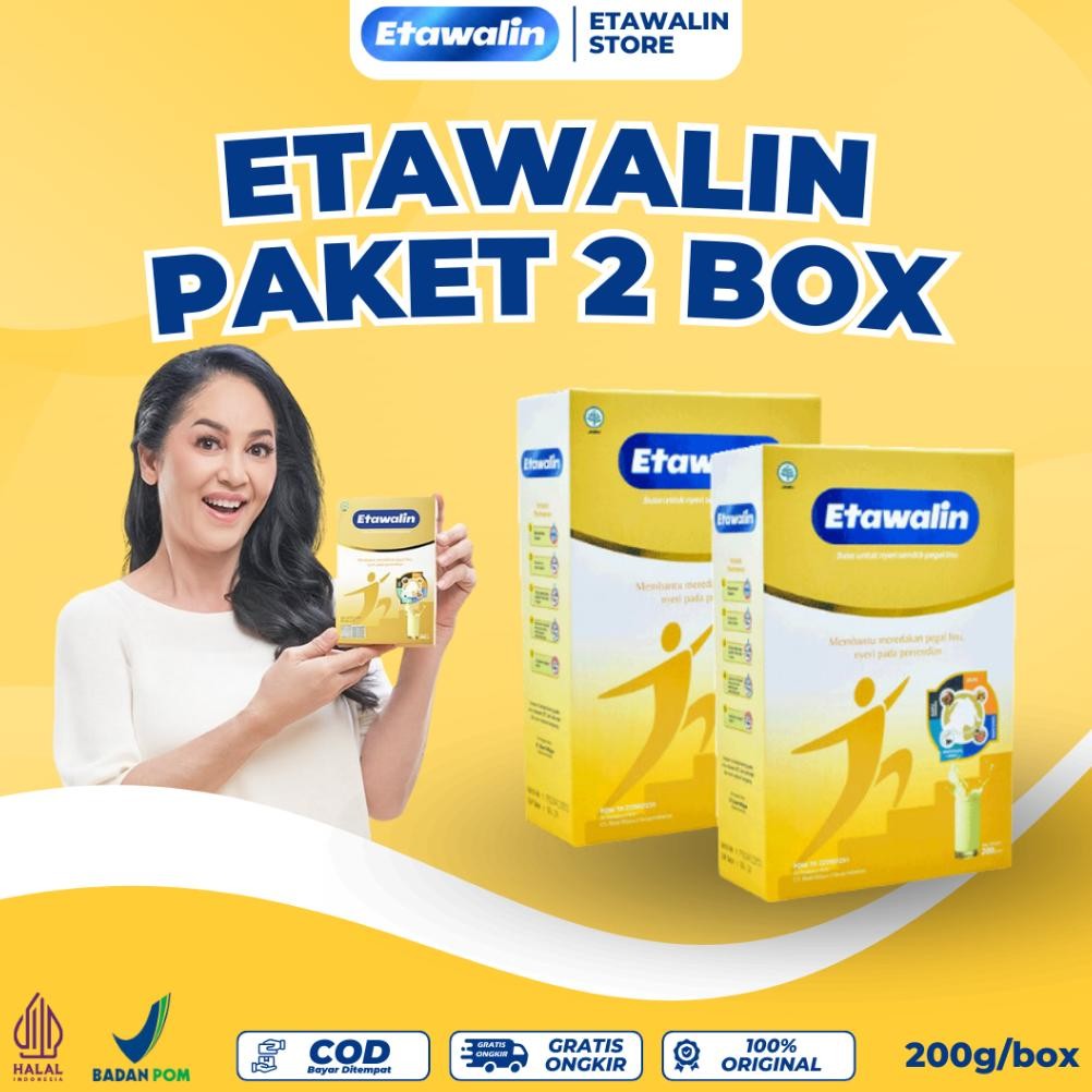 

Etawalin 2 Box - Susu Kambing Etawa Original Sembuhkan Nyeri Sendi