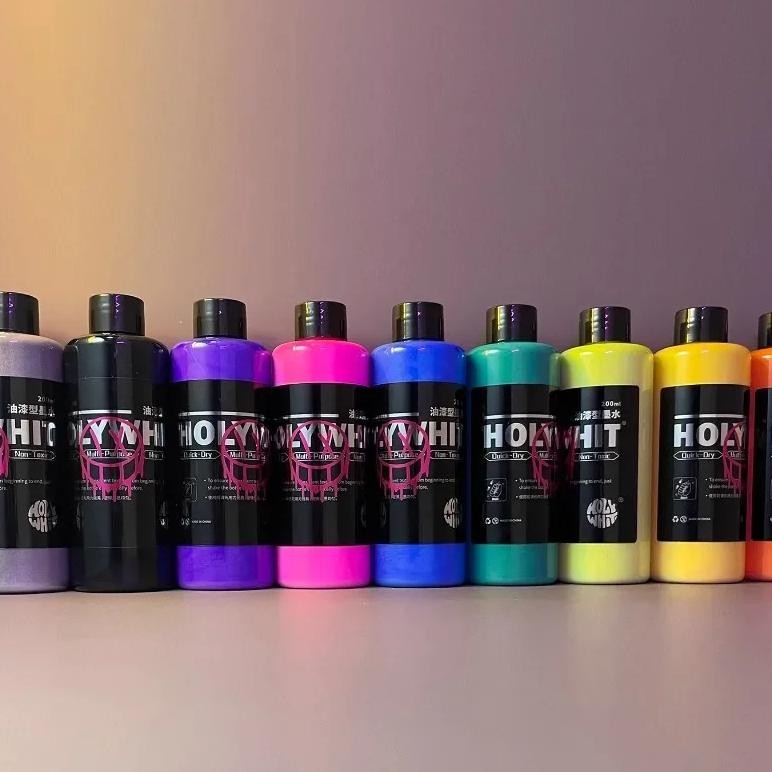 

200Ml Graffiti Paint Pen Ink 28 Colors Oil-Based Waterproof And Light-Resistant Non-Erasable Strong Coverage Marker Pen Ink