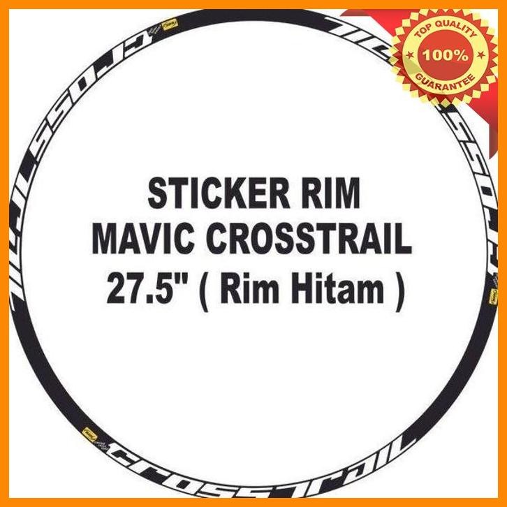 [MAR] STICKER RIM MAVIC CROSSTRAIL 27.5" ( RIM HITAM )