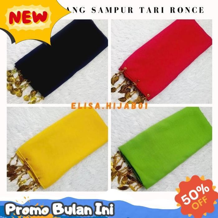 Diskon Selendang Tari Ronce Dewasa, Selendang Tari Ronce Anak, Sampur Tari Anak Paud Termurah