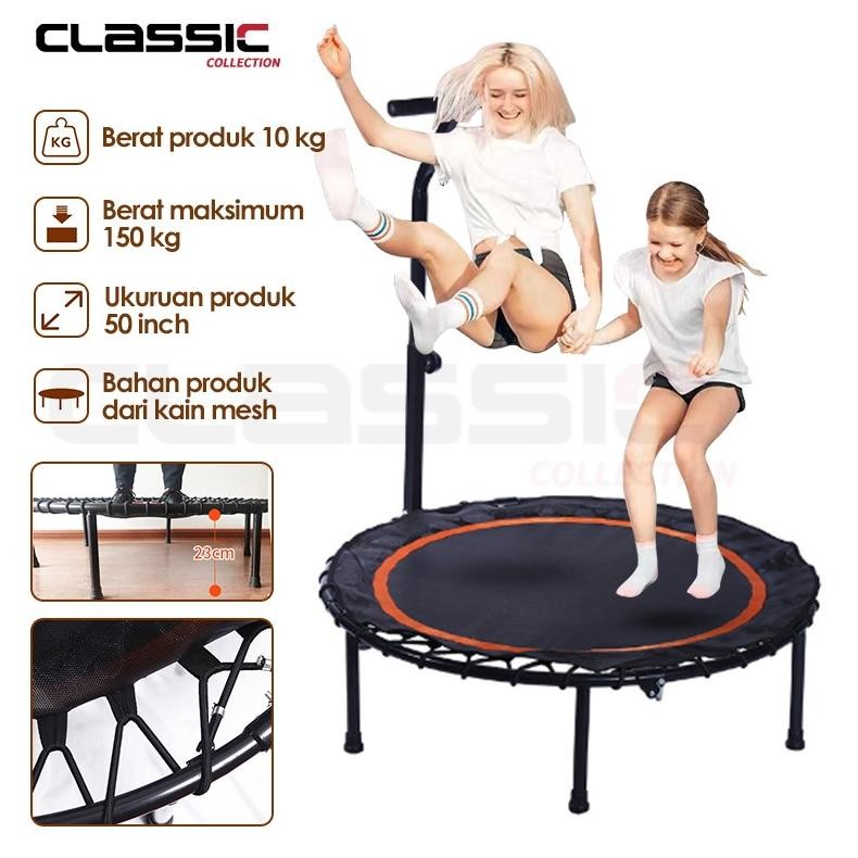 Trampoline Dewasa Alat Olahraga Fitness Lompat/Trampoline / Trampolin dewasa/Alat Olahraga Lompat Tr
