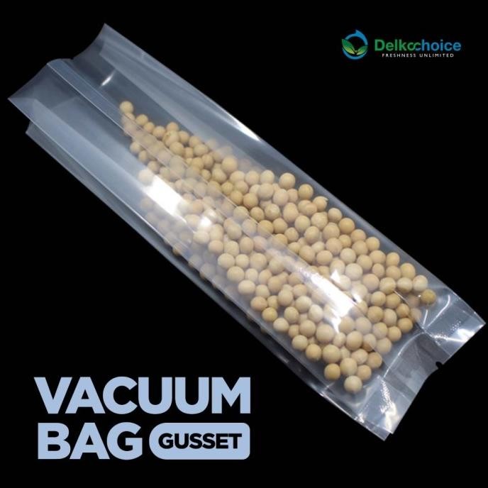 Plastik Vacuum Vacum Vakum Gusset Beras Delkochoice Original